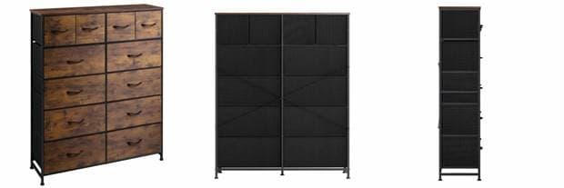 WLIVE Fabric 12-Drawer Dressers