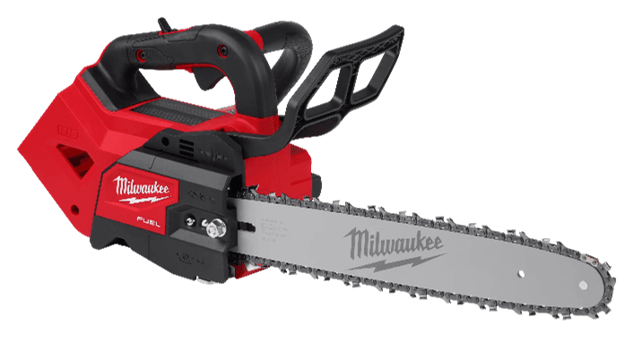 Milwaukee Tool M18 FUELTM Top Handle Chainsaw with either a 12" or 14" bar