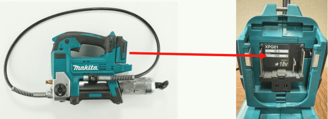 Makita Professional Cordless Grease Guns and Makita Grease Gun Hoses